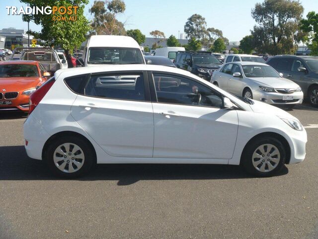 2016 HYUNDAI ACCENT ACTIVE RB4 MY16 HATCH, 5 DOORS, 5 SEATS