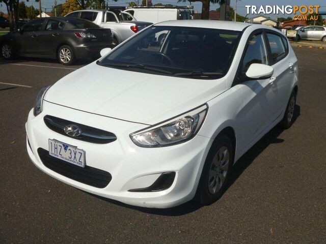 2016 HYUNDAI ACCENT ACTIVE RB4 MY16 HATCH, 5 DOORS, 5 SEATS