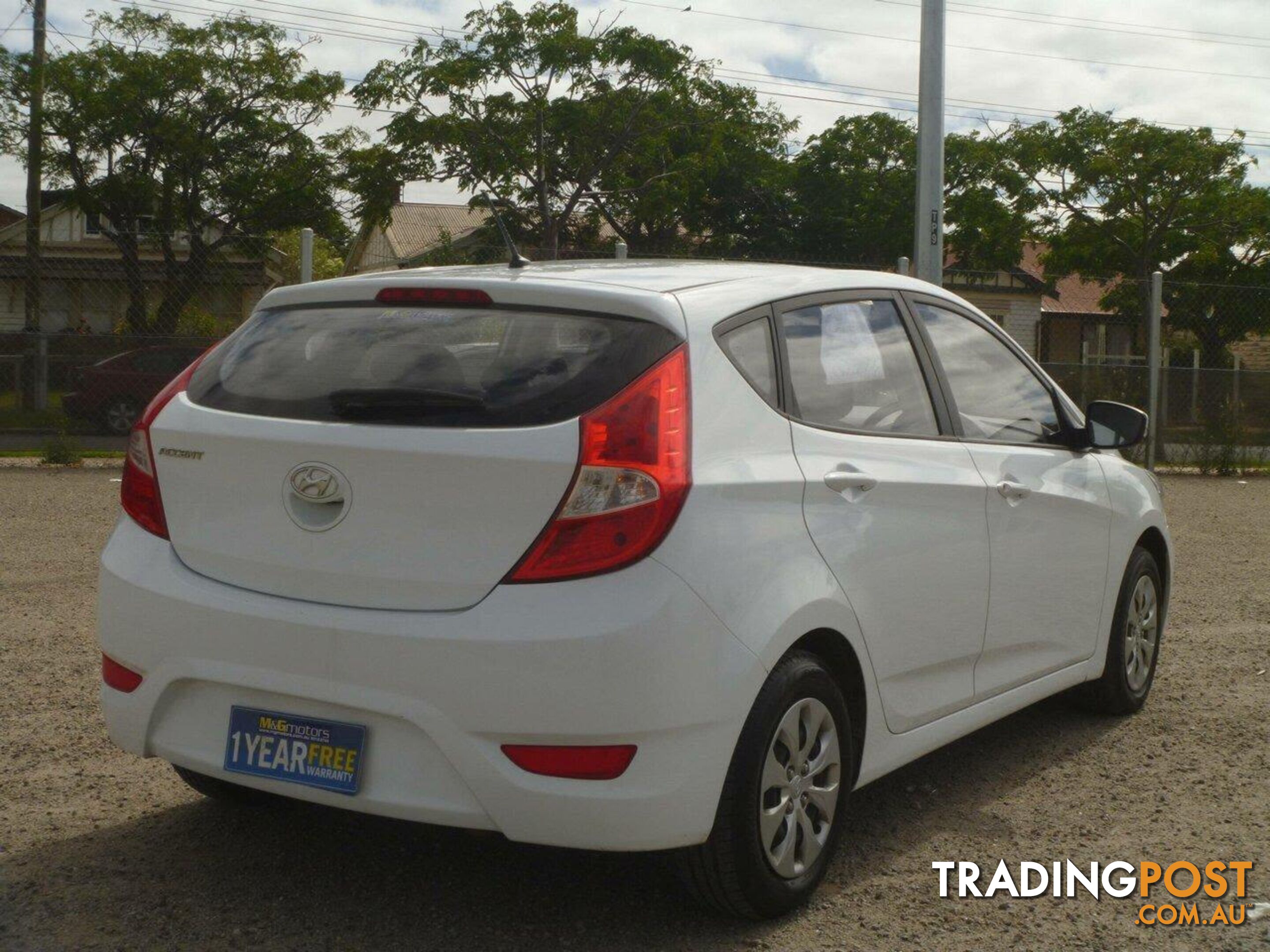 2016 HYUNDAI ACCENT ACTIVE RB4 MY16 HATCH