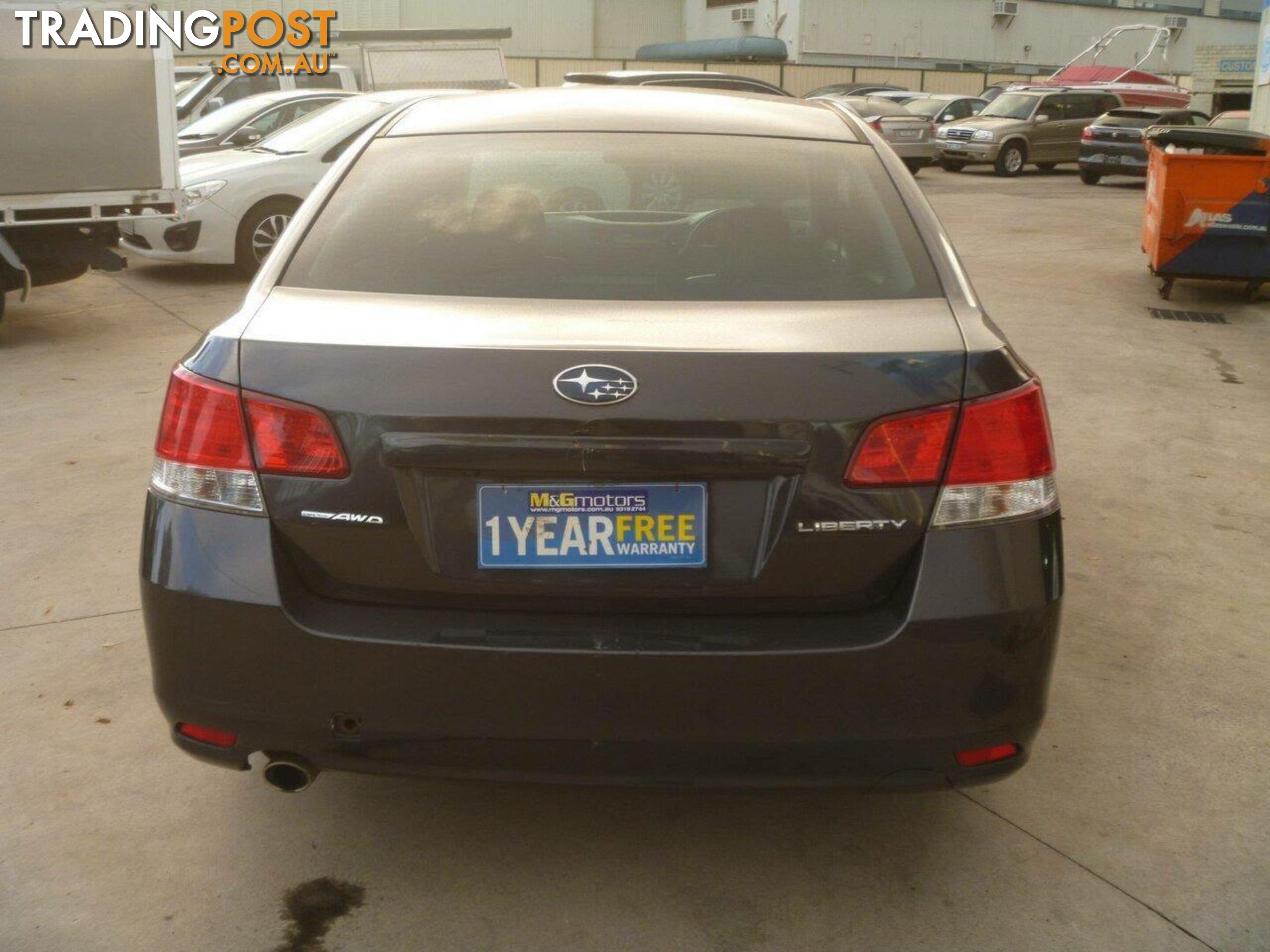 2010 SUBARU LIBERTY 2.5I PREMIUM MY10 SEDAN