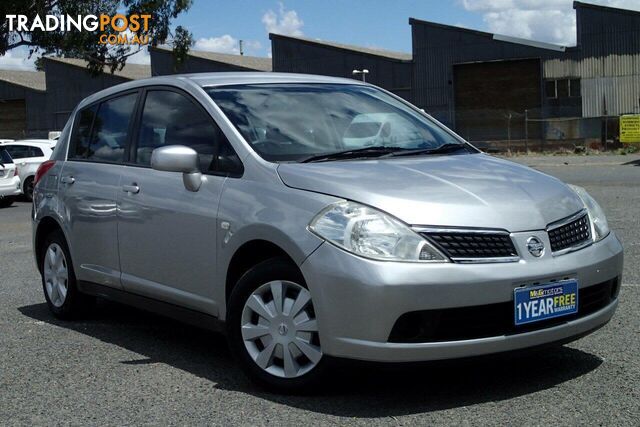 2008 NISSAN TIIDA ST C11 MY07 HATCH, 5 DOORS, 5 SEATS