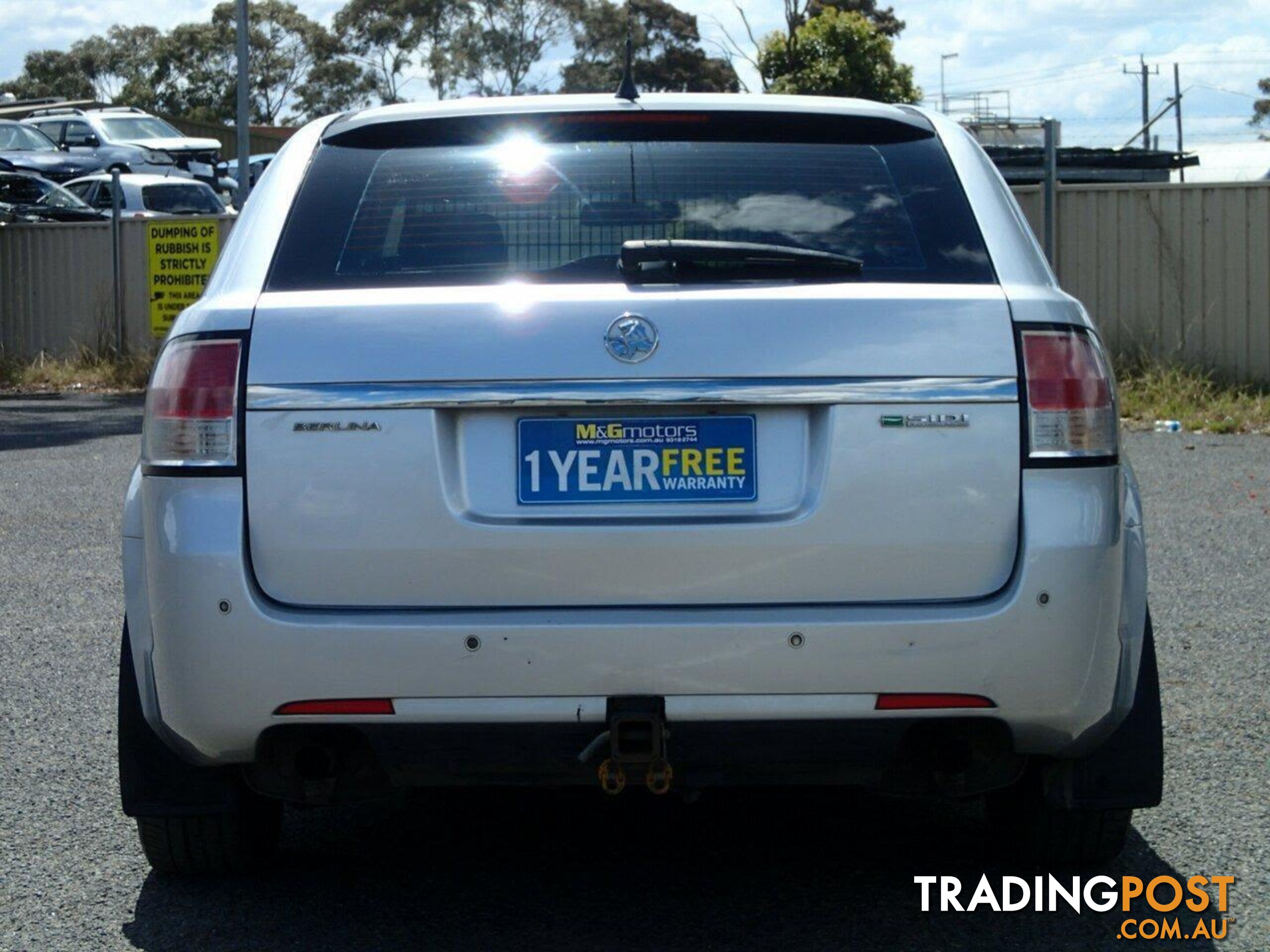 2010 HOLDEN COMMODORE BERLINA VE II WAGON, 4 DOORS, 5 SEATS