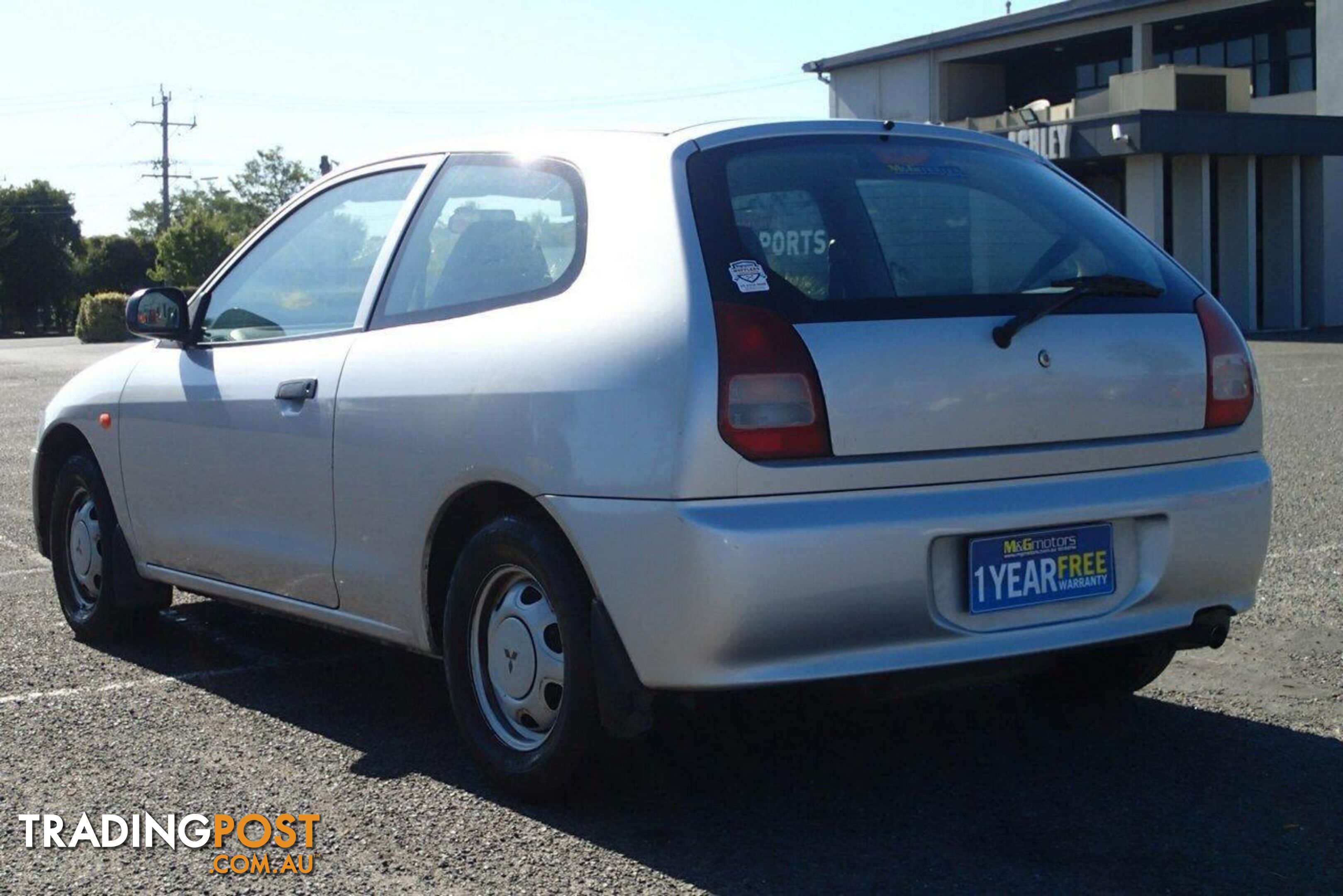 1997 MITSUBISHI MIRAGE  CE HATCH, 3 DOORS, 5 SEATS