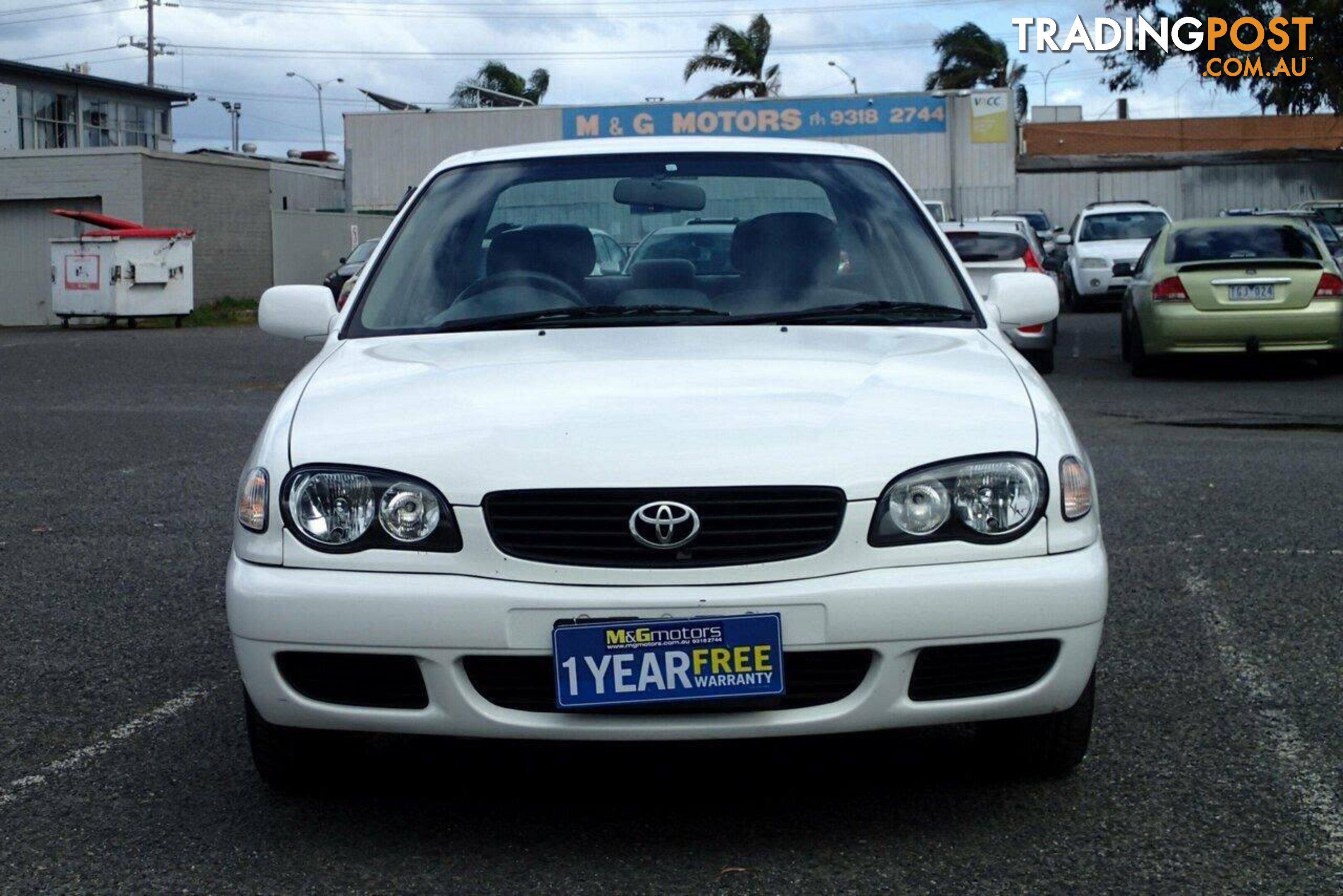 2001 TOYOTA COROLLA ASCENT AE112R SEDAN, 4 DOORS, 5 SEATS