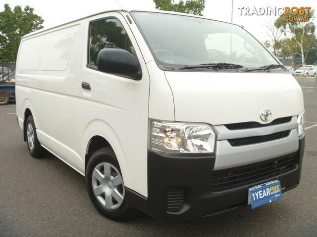 2017 TOYOTA HIACE LWB KDH201R MY16 COMMERCIAL, 4 DOORS, 2 SEATS