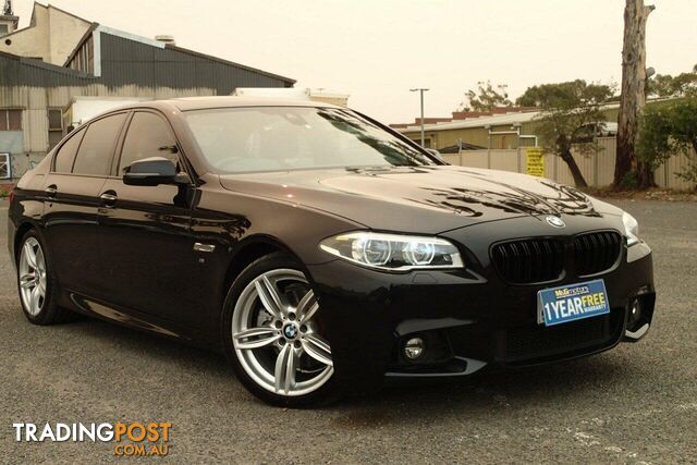 2014 BMW 528I LUXURY LINE F10 MY15 SEDAN, 4 DOORS, 5 SEATS