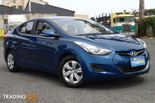 2013 HYUNDAI ELANTRA ACTIVE MD2 SEDAN, 4 DOORS, 5 SEATS