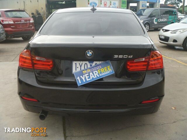 2012 BMW 320D SPORT LINE F30 SEDAN