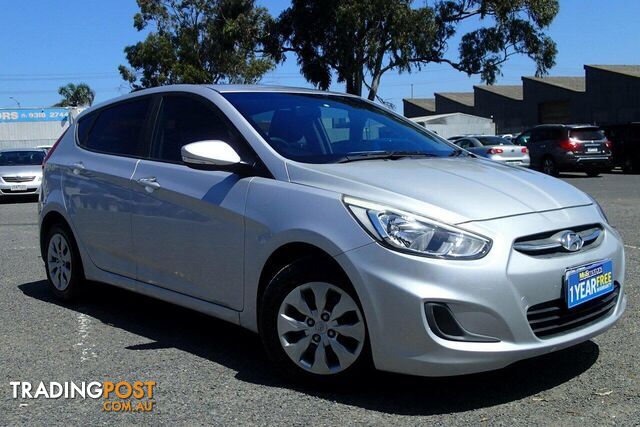 2016 HYUNDAI ACCENT ACTIVE RB4 MY16 HATCH, 5 DOORS, 5 SEATS