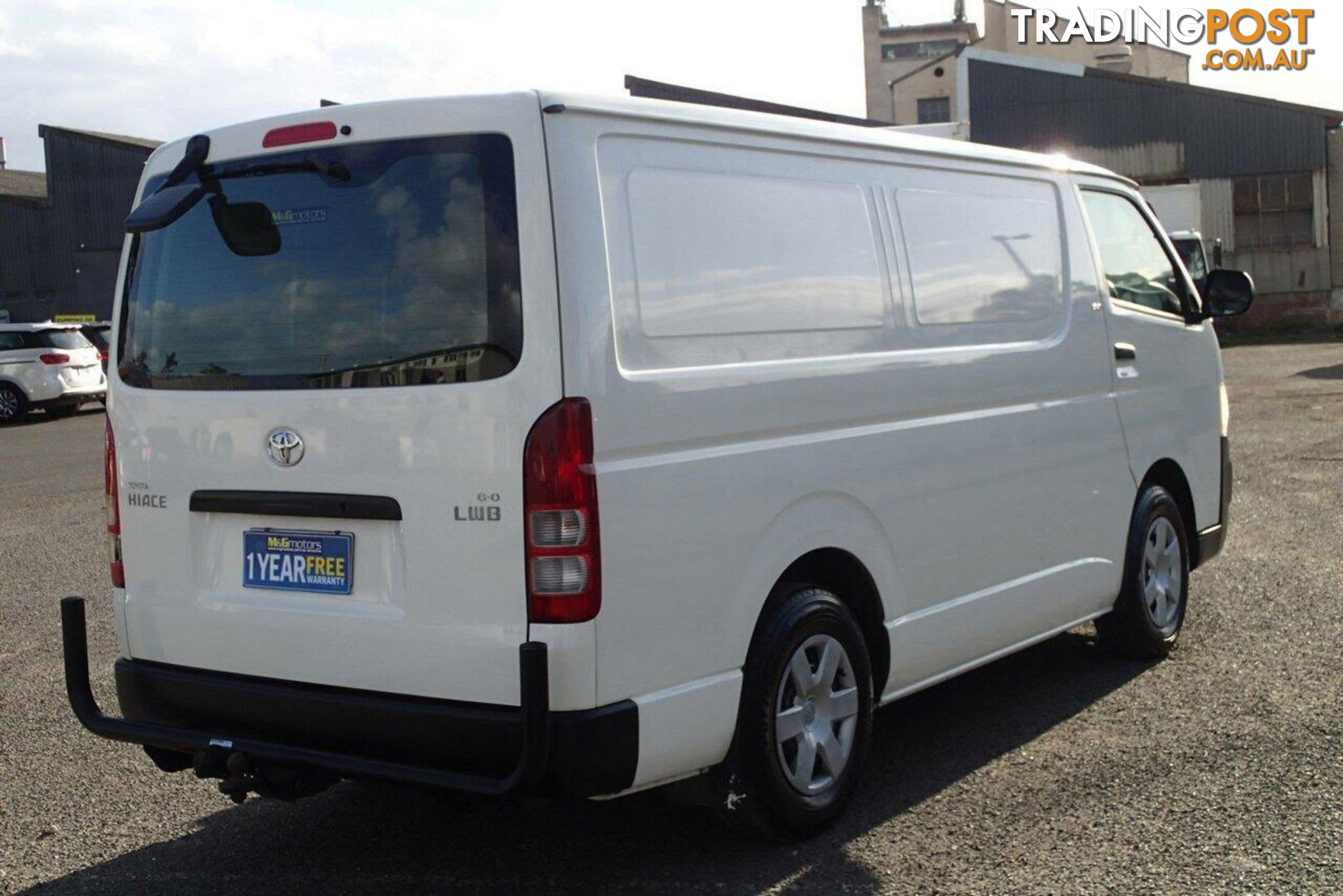 2009 TOYOTA HIACE LWB KDH201R MY07 UPGRADE COMMERCIAL