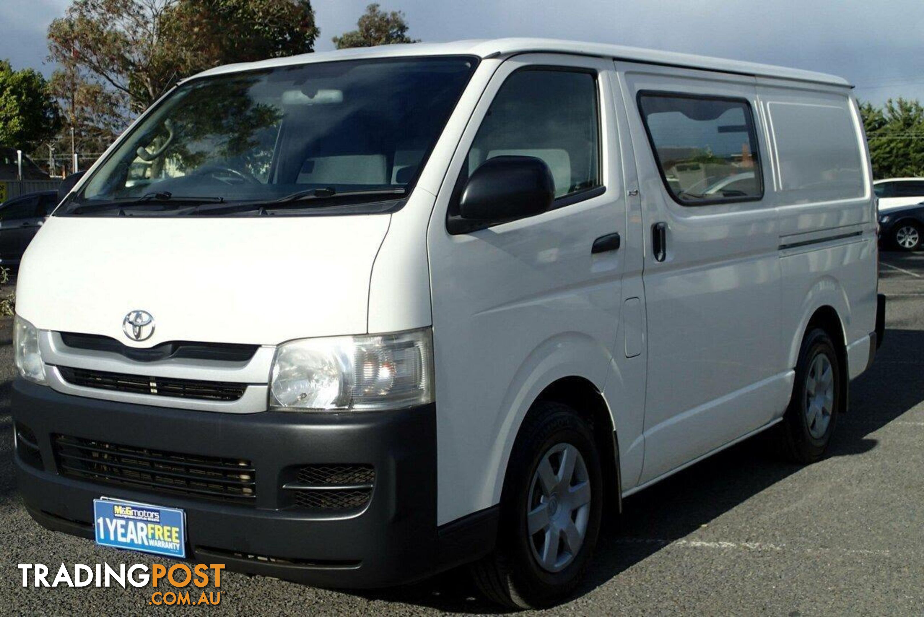 2009 TOYOTA HIACE LWB KDH201R MY07 UPGRADE COMMERCIAL