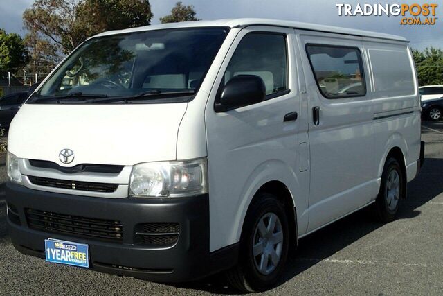 2009 TOYOTA HIACE LWB KDH201R MY07 UPGRADE COMMERCIAL