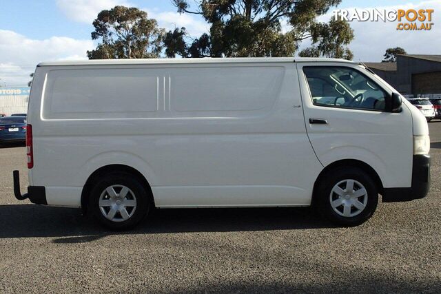 2009 TOYOTA HIACE LWB KDH201R MY07 UPGRADE COMMERCIAL