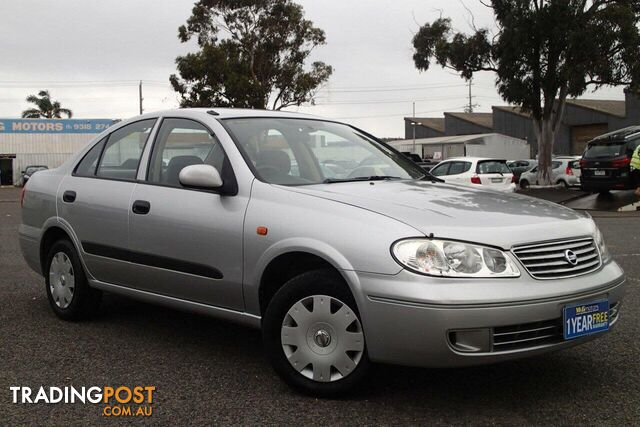 2004 NISSAN PULSAR ST N16 MY04 SEDAN, 4 DOORS, 5 SEATS