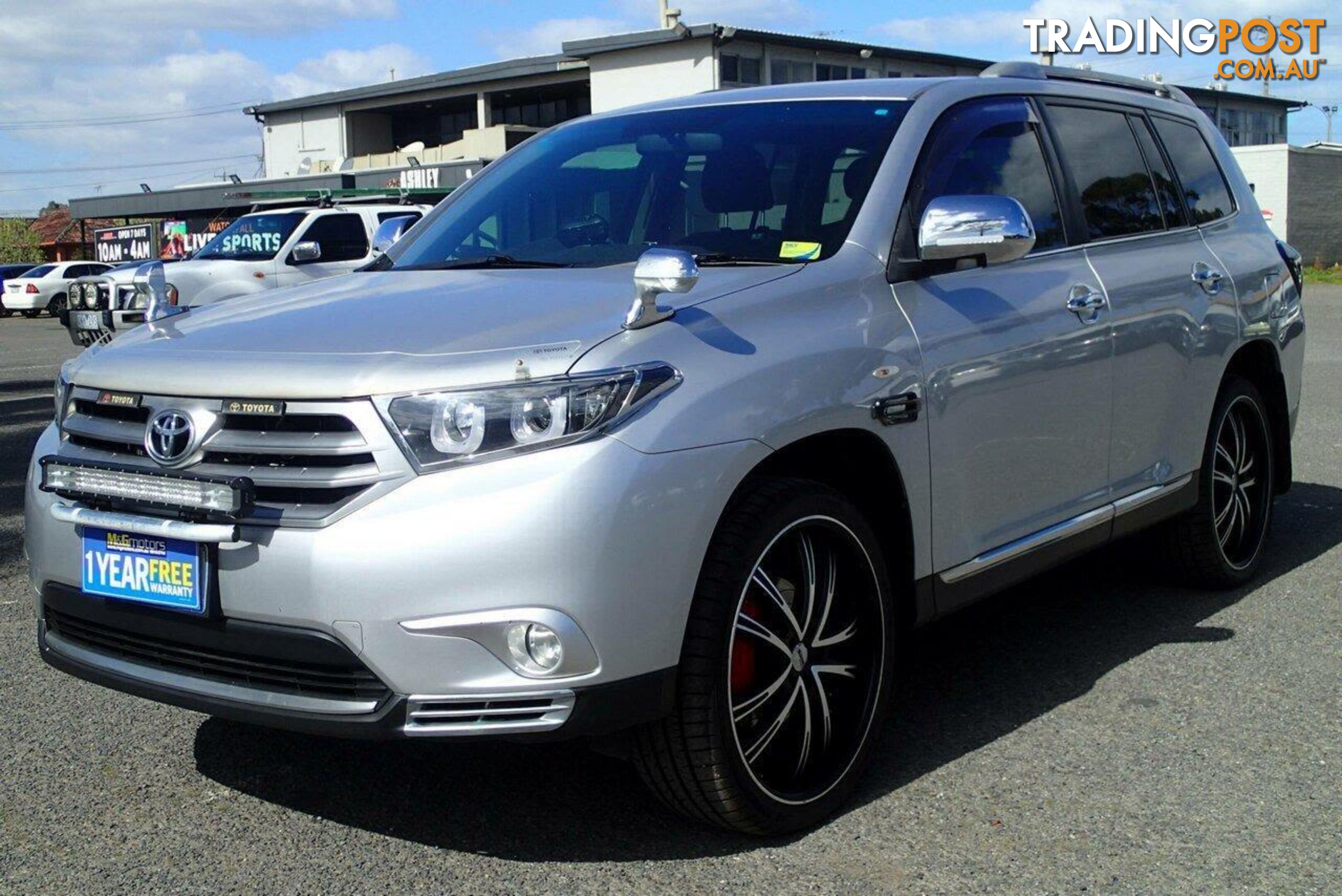 2011 TOYOTA KLUGER KX-R (FWD) 7 SEAT GSU40R MY11 UPGRADE SUV, 4 DOORS, 7 SEATS