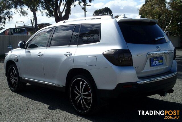 2011 TOYOTA KLUGER KX-R (FWD) 7 SEAT GSU40R MY11 UPGRADE SUV, 4 DOORS, 7 SEATS