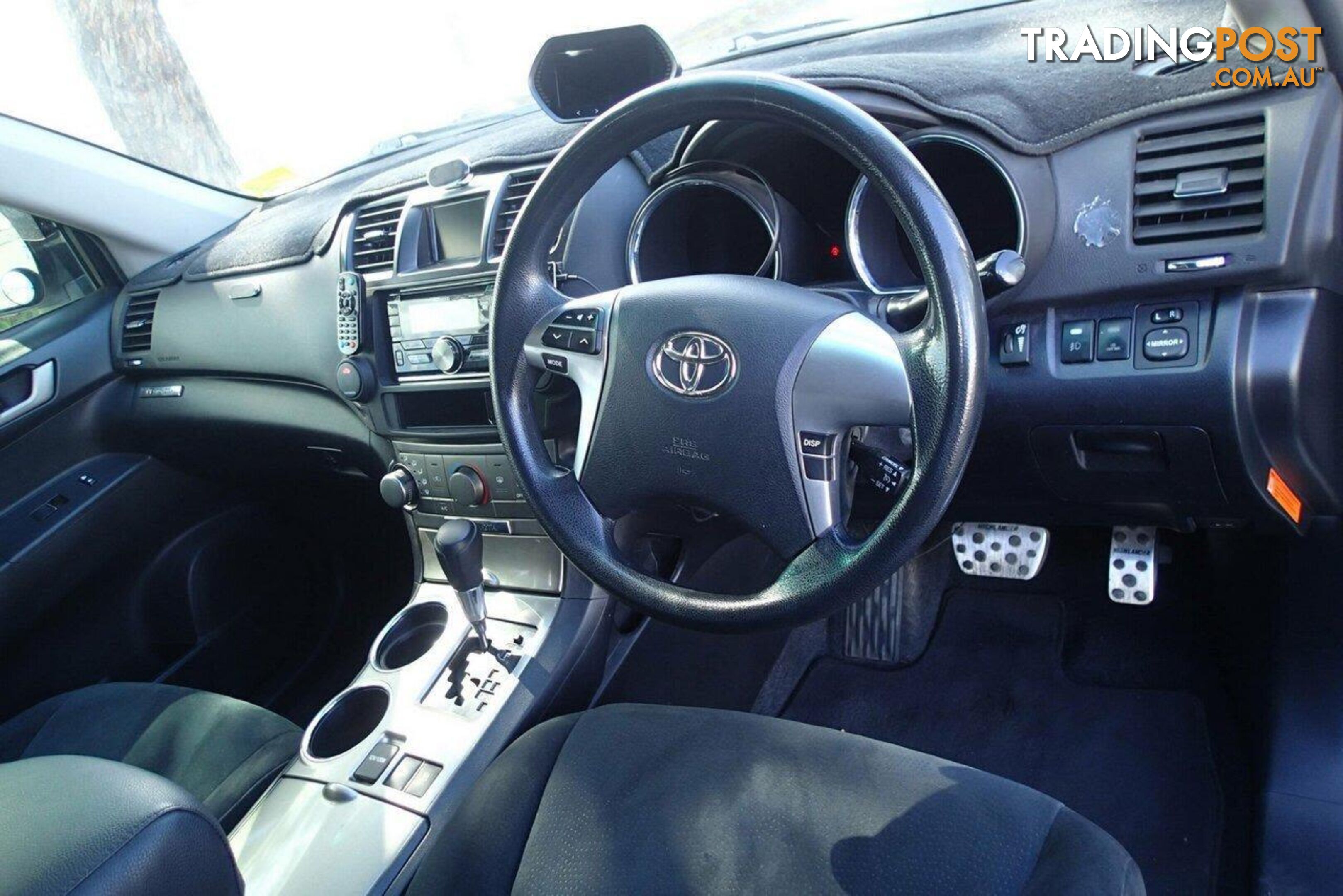 2011 TOYOTA KLUGER KX-R (FWD) 7 SEAT GSU40R MY11 UPGRADE SUV, 4 DOORS, 7 SEATS