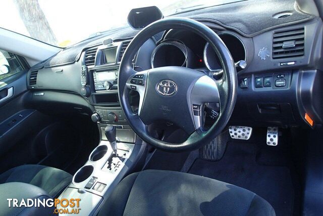 2011 TOYOTA KLUGER KX-R (FWD) 7 SEAT GSU40R MY11 UPGRADE SUV, 4 DOORS, 7 SEATS