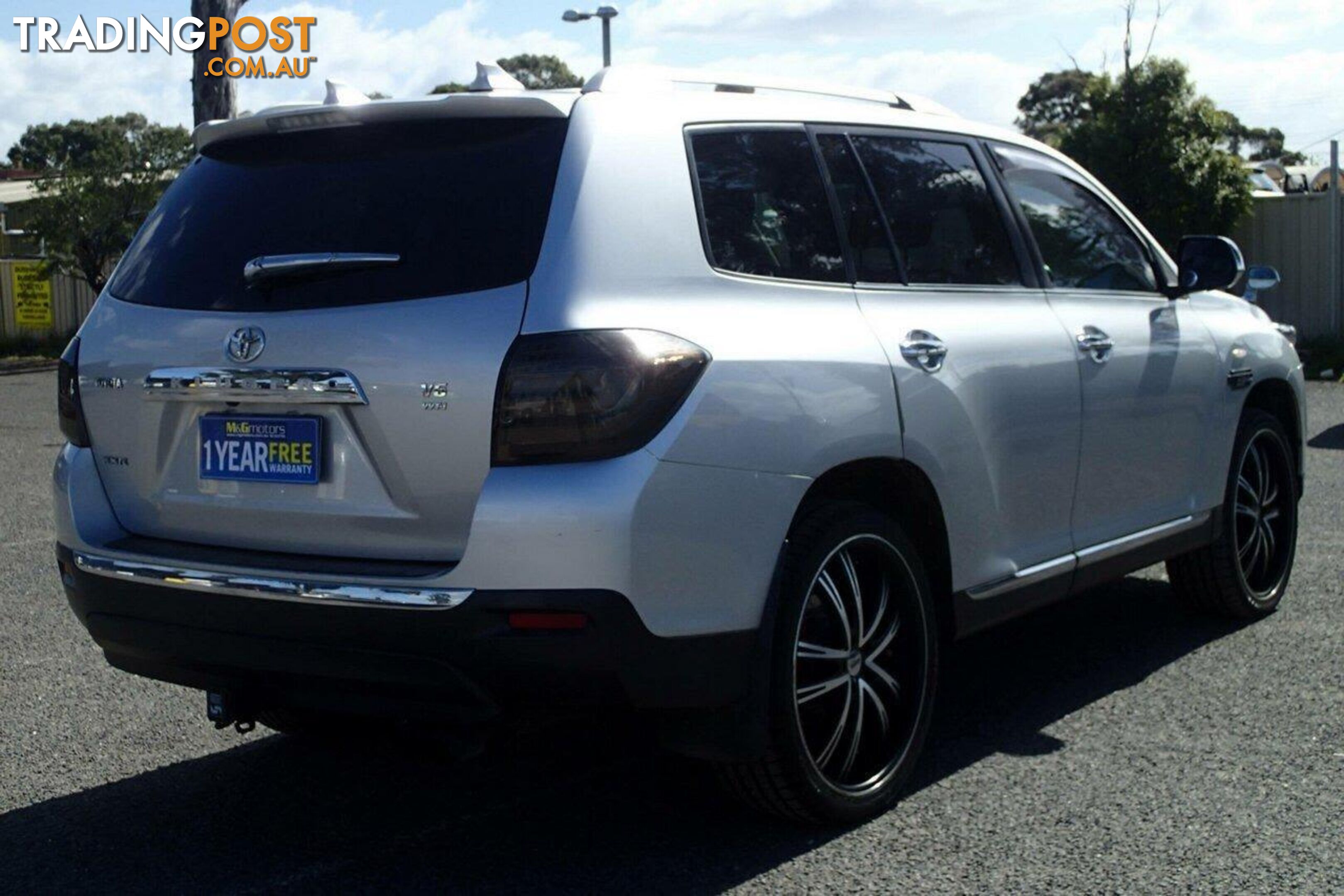 2011 TOYOTA KLUGER KX-R (FWD) 7 SEAT GSU40R MY11 UPGRADE SUV, 4 DOORS, 7 SEATS