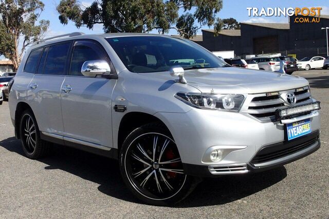 2011 TOYOTA KLUGER KX-R (FWD) 7 SEAT GSU40R MY11 UPGRADE SUV