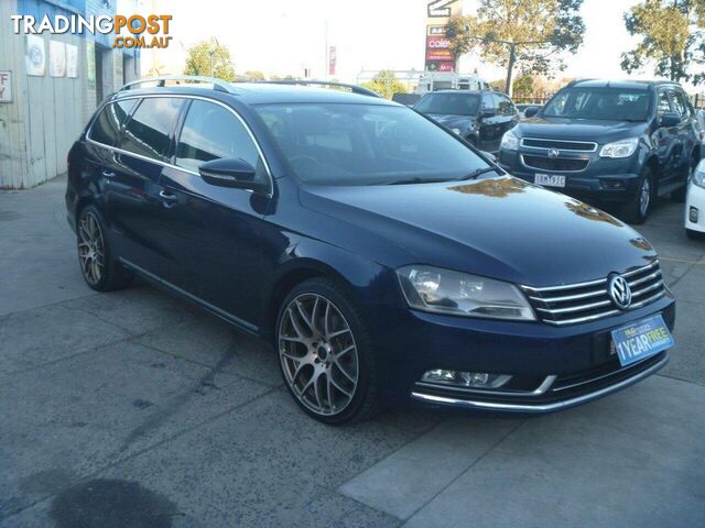 2012 VOLKSWAGEN PASSAT 125 TDI HIGHLINE 3C MY12 WAGON, 4 DOORS, 5 SEATS