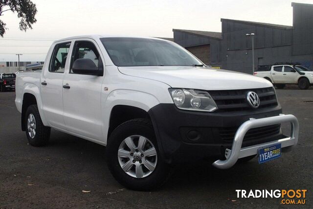 2011 VOLKSWAGEN AMAROK TDI340 (4X2) 2H UTE TRAY, 4 DOORS, 5 SEATS