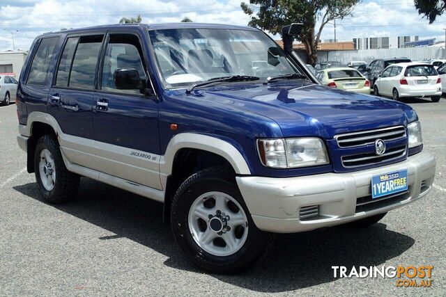 2000 HOLDEN JACKAROO SE LWB (4X4) U8 SUV, 4 DOORS, 7 SEATS