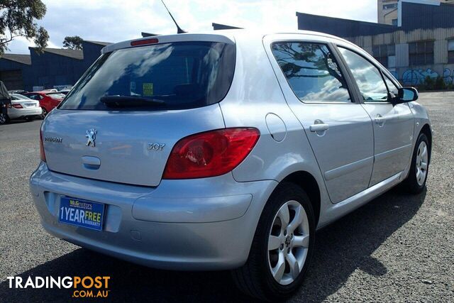 2006 PEUGEOT 307 XS 1.6 MY06 UPGRADE HATCH, 5 DOORS, 5 SEATS