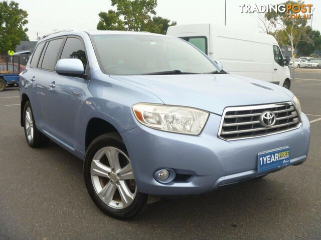 2008 TOYOTA KLUGER GRANDE (FWD) GSU40R SUV, 4 DOORS, 7 SEATS