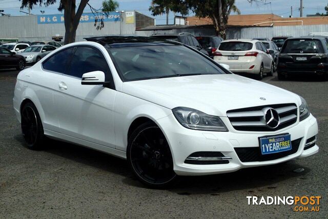 2012 MERCEDES-BENZ C180 BE W204 MY12 COUPE