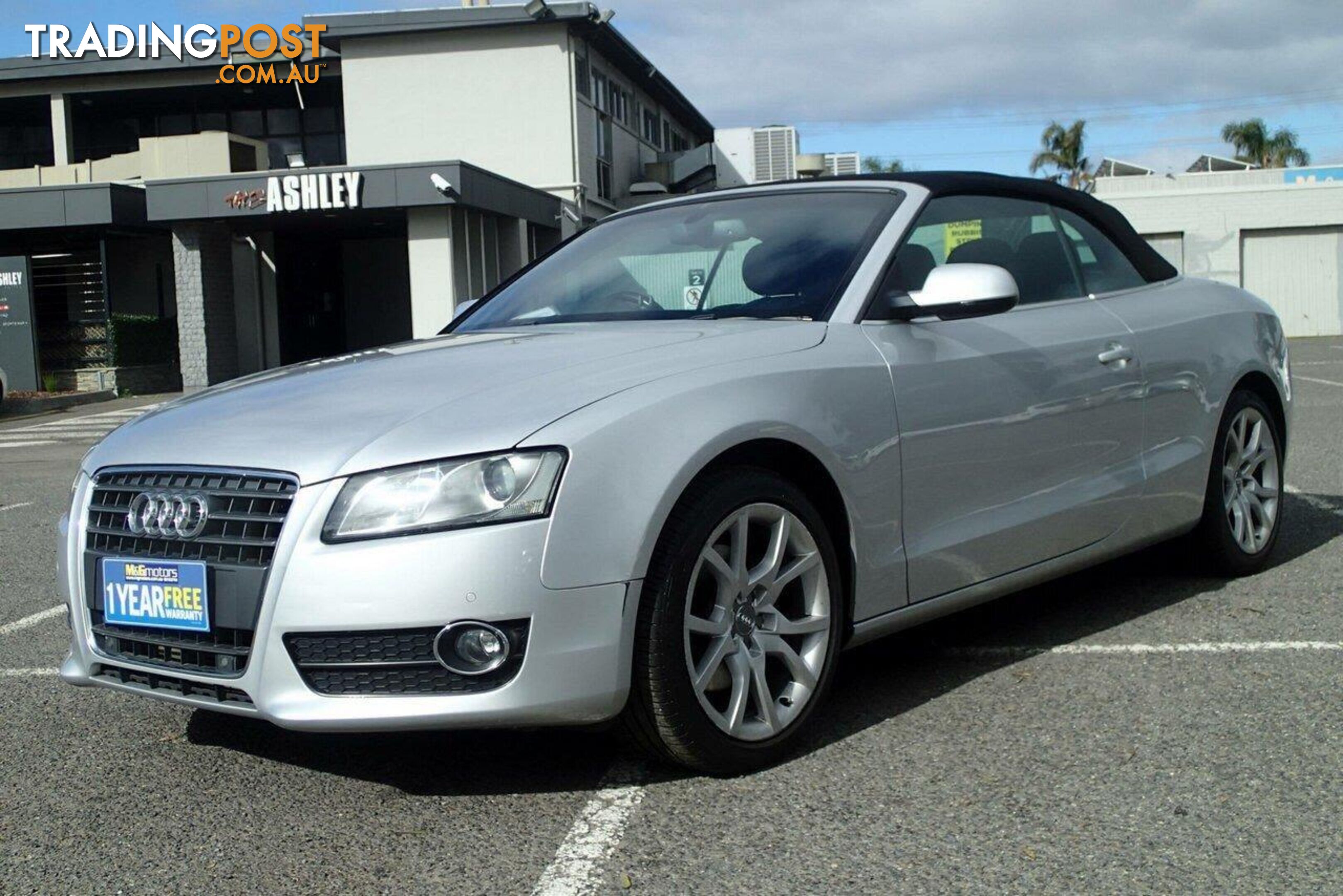 2012 AUDI A5 2.0 TFSI QUATTRO 8T MY12 CONVERTIBLE, 2 DOORS, 4 SEATS