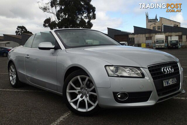 2012 AUDI A5 2.0 TFSI QUATTRO 8T MY12 CONVERTIBLE, 2 DOORS, 4 SEATS