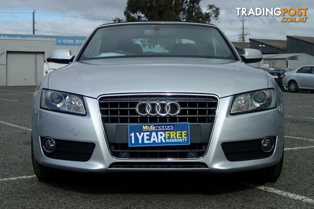 2012 AUDI A5 2.0 TFSI QUATTRO 8T MY12 CONVERTIBLE, 2 DOORS, 4 SEATS