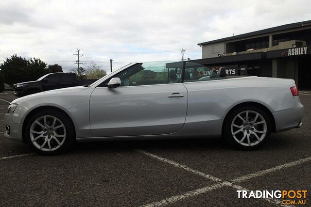 2012 AUDI A5 2.0 TFSI QUATTRO 8T MY12 CONVERTIBLE, 2 DOORS, 4 SEATS