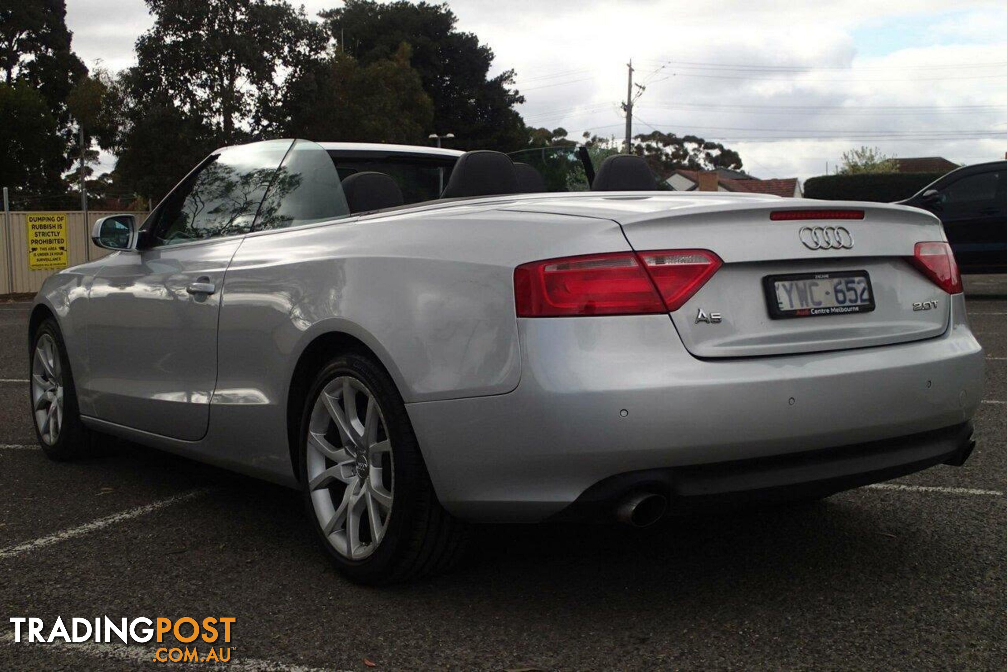 2012 AUDI A5 2.0 TFSI QUATTRO 8T MY12 CONVERTIBLE, 2 DOORS, 4 SEATS