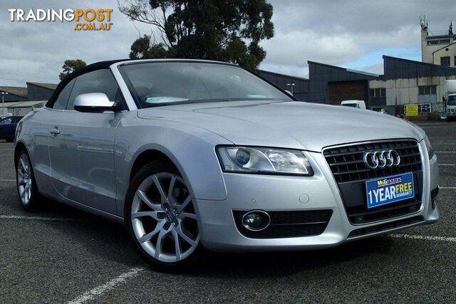 2012 AUDI A5 2.0 TFSI QUATTRO 8T MY12 CONVERTIBLE