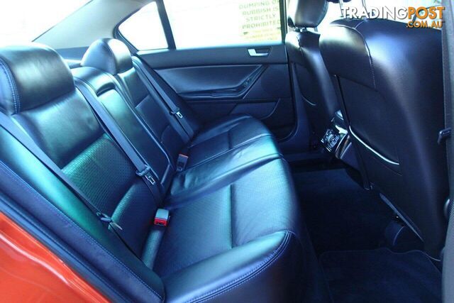 2012 FORD FALCON XR6 FG MK2 SEDAN, 4 DOORS, 5 SEATS