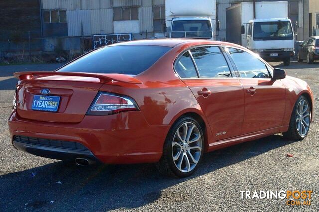 2012 FORD FALCON XR6 FG MK2 SEDAN, 4 DOORS, 5 SEATS