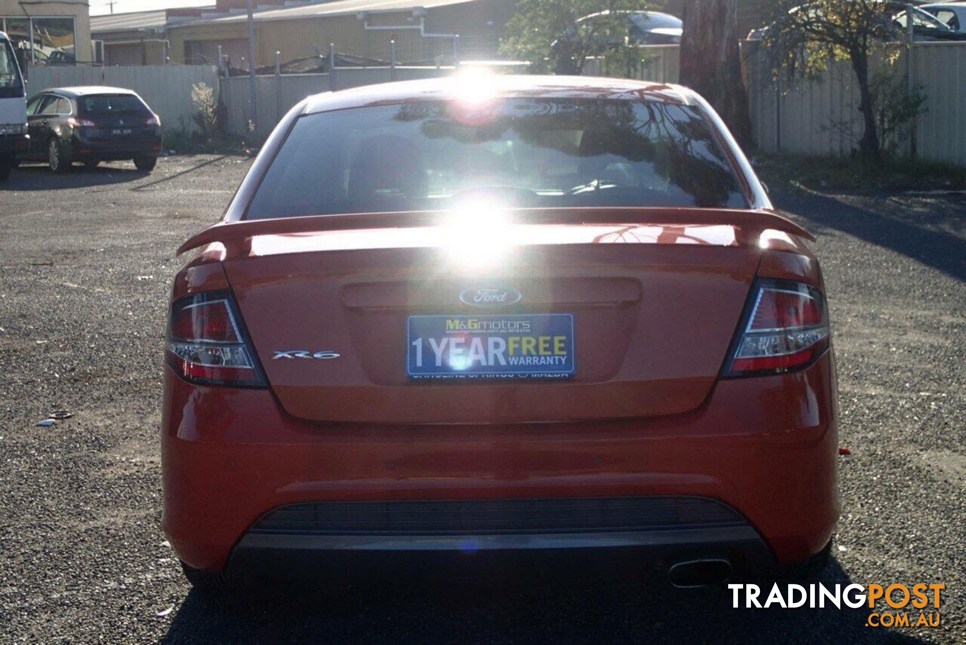 2012 FORD FALCON XR6 FG MK2 SEDAN