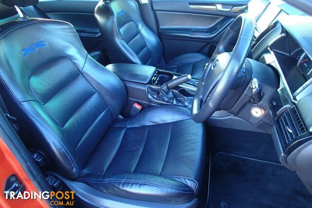 2012 FORD FALCON XR6 FG MK2 SEDAN, 4 DOORS, 5 SEATS