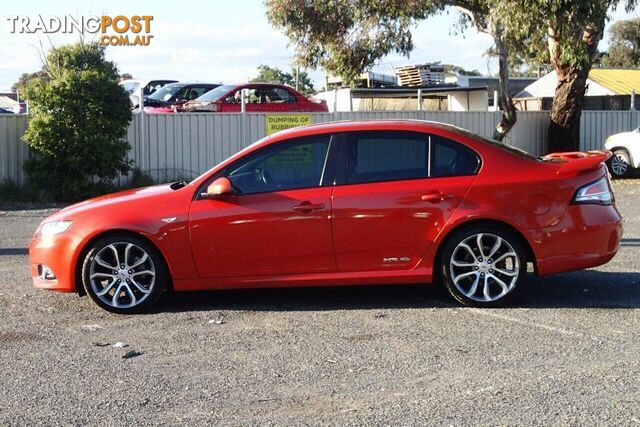 2012 FORD FALCON XR6 FG MK2 SEDAN