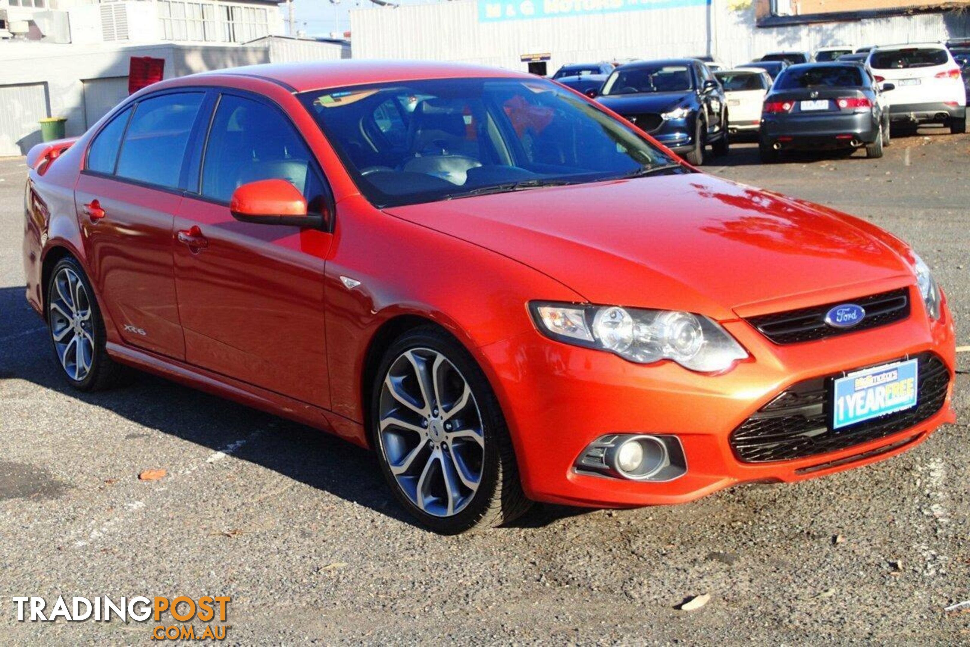 2012 FORD FALCON XR6 FG MK2 SEDAN