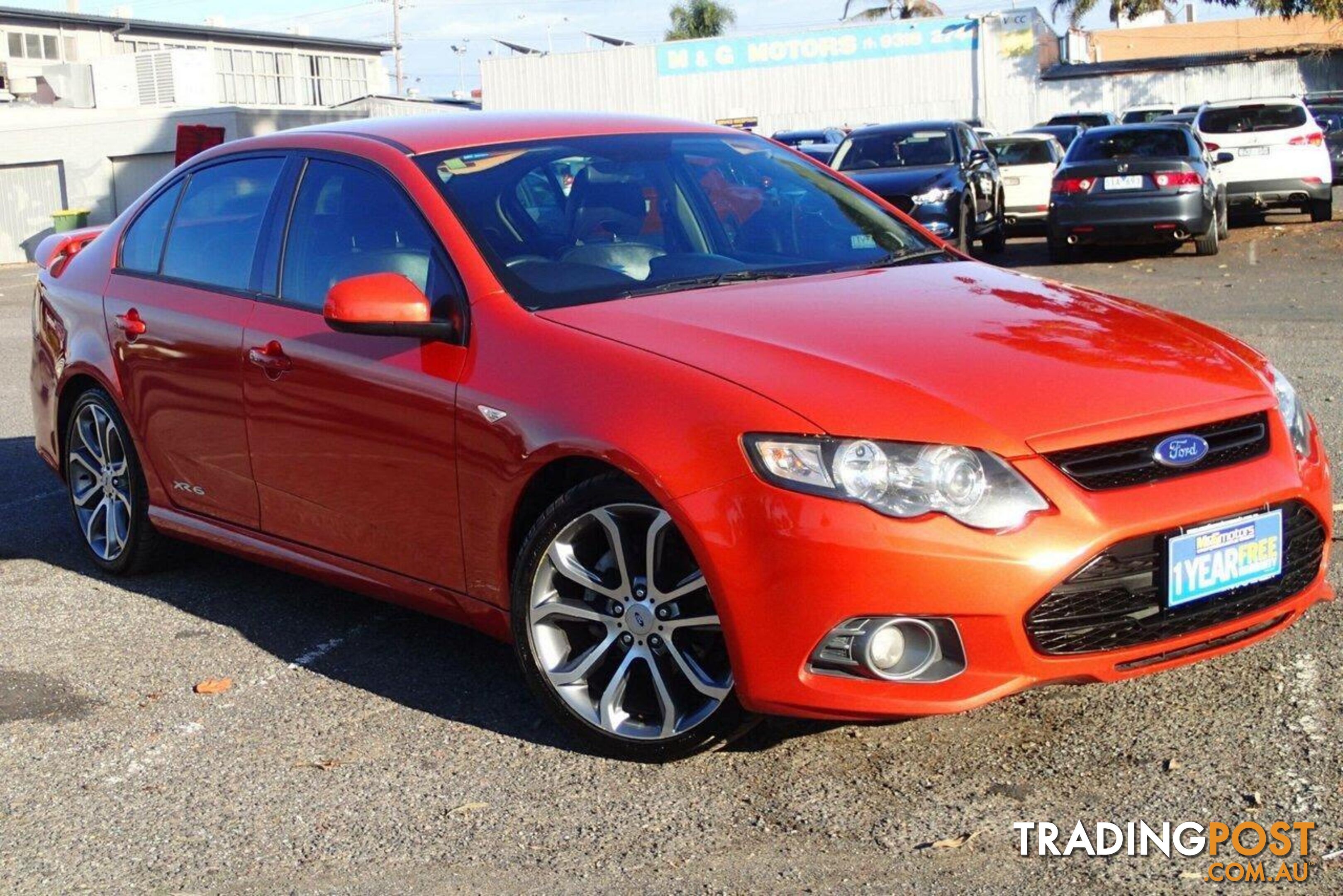 2012 FORD FALCON XR6 FG MK2 SEDAN, 4 DOORS, 5 SEATS