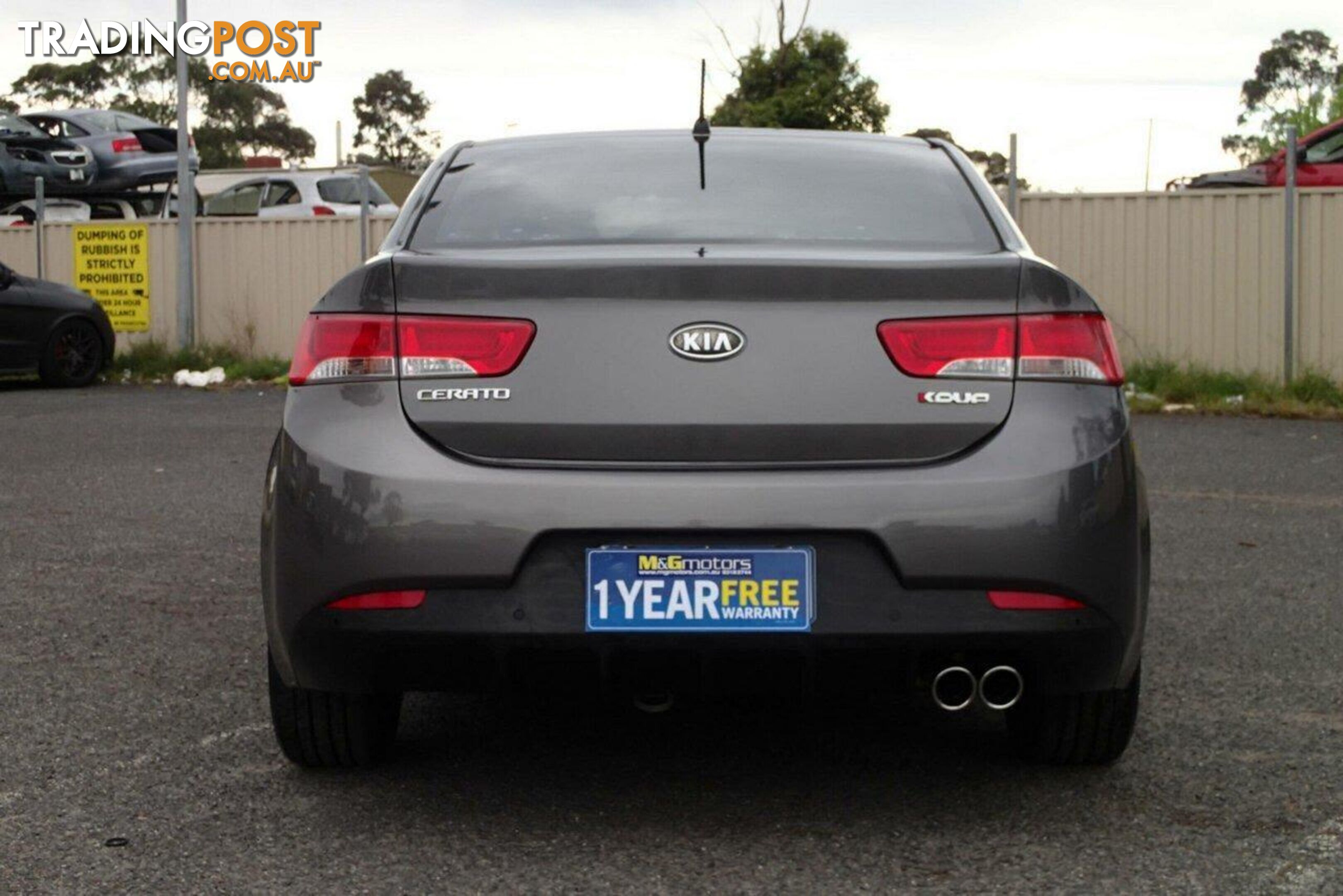 2011 KIA CERATO KOUP SI TD MY11 COUPE, 2 DOORS, 5 SEATS