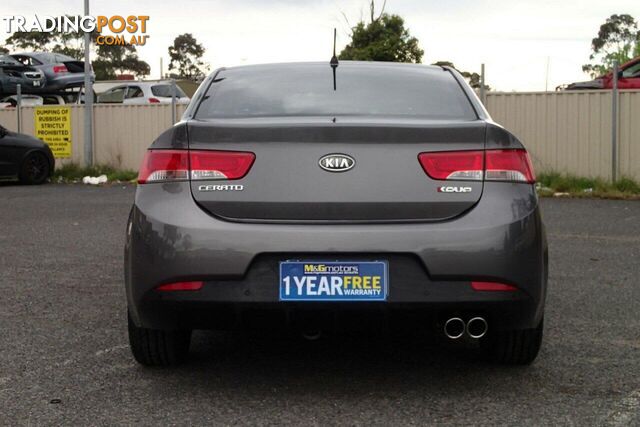 2011 KIA CERATO KOUP SI TD MY11 COUPE, 2 DOORS, 5 SEATS