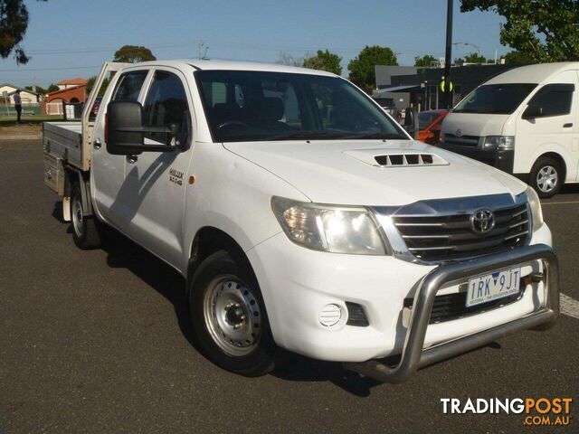 2012 TOYOTA HILUX SR KUN16R MY12 UTE TRAY, 4 DOORS, 5 SEATS