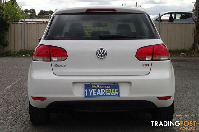 2011 VOLKSWAGEN GOLF 118 TSI COMFORTLINE 1K MY12 HATCH, 5 DOORS, 5 SEATS