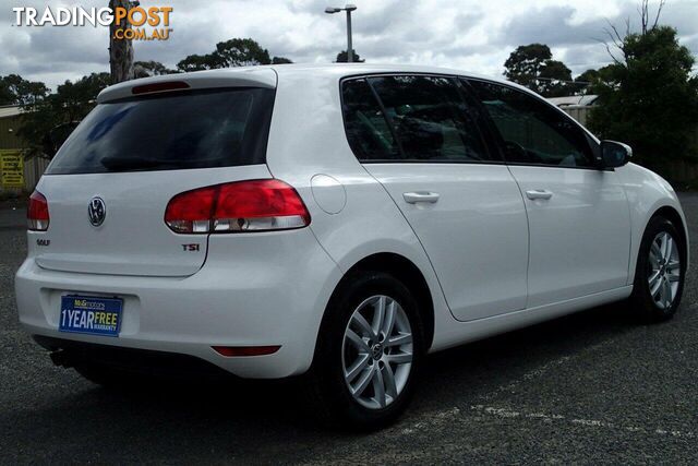 2011 VOLKSWAGEN GOLF 118 TSI COMFORTLINE 1K MY12 HATCH, 5 DOORS, 5 SEATS