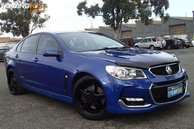 2016 HOLDEN COMMODORE SS BLACK 20 PACK VFII MY16 SEDAN, 4 DOORS, 5 SEATS