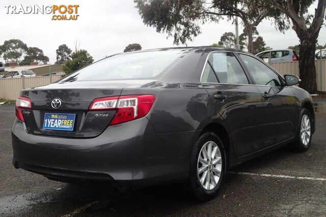 2012 TOYOTA CAMRY ALTISE ASV50R SEDAN, 4 DOORS, 5 SEATS